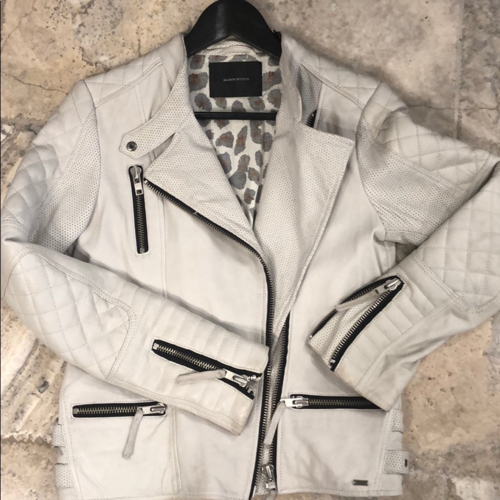 Leather jacket